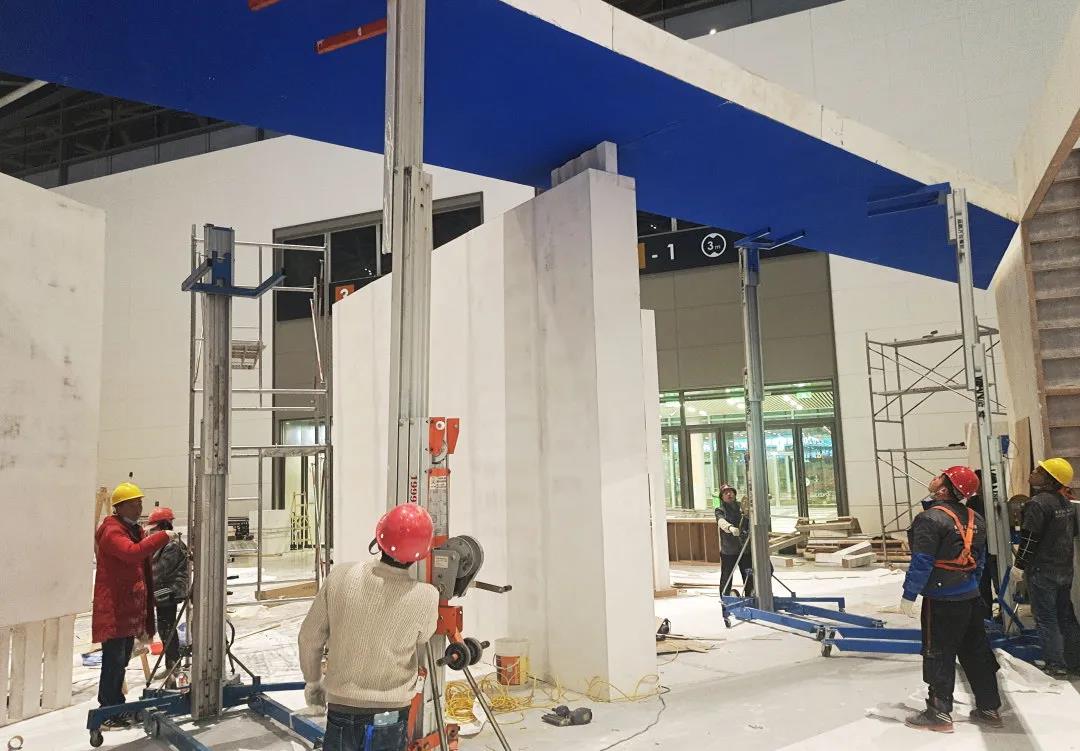 展覽是如何搭建的？