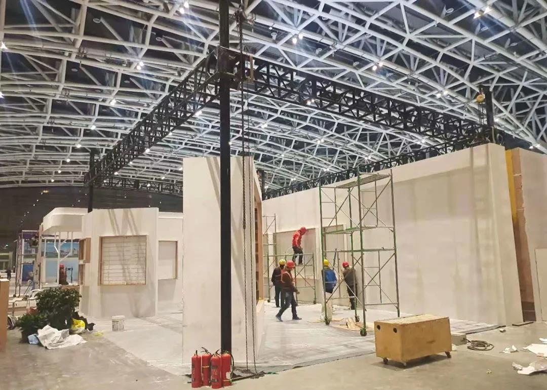 展覽是如何搭建的？