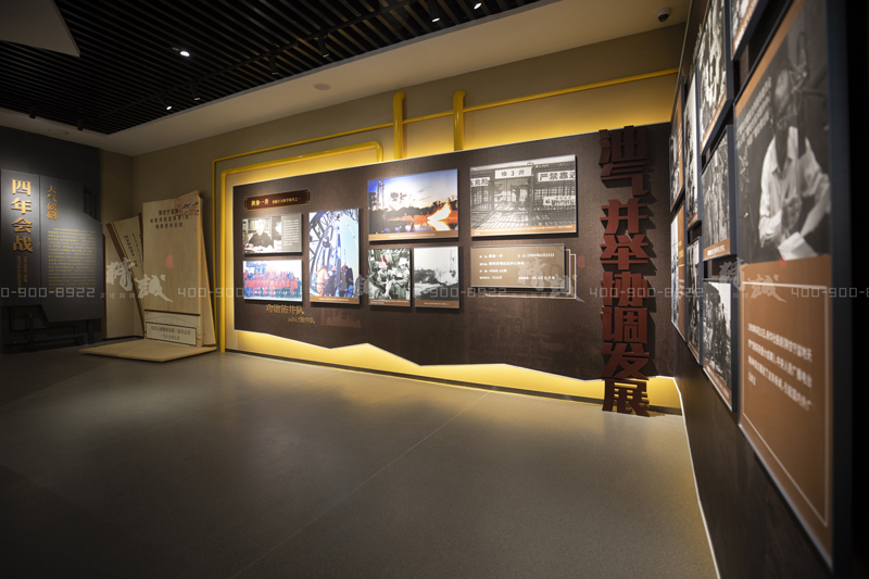 油田展館設計施工|陜參一井展覽館案例