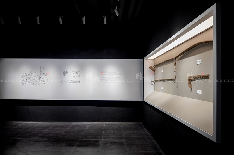村史館設計施工案例-大寨村村史館展示
